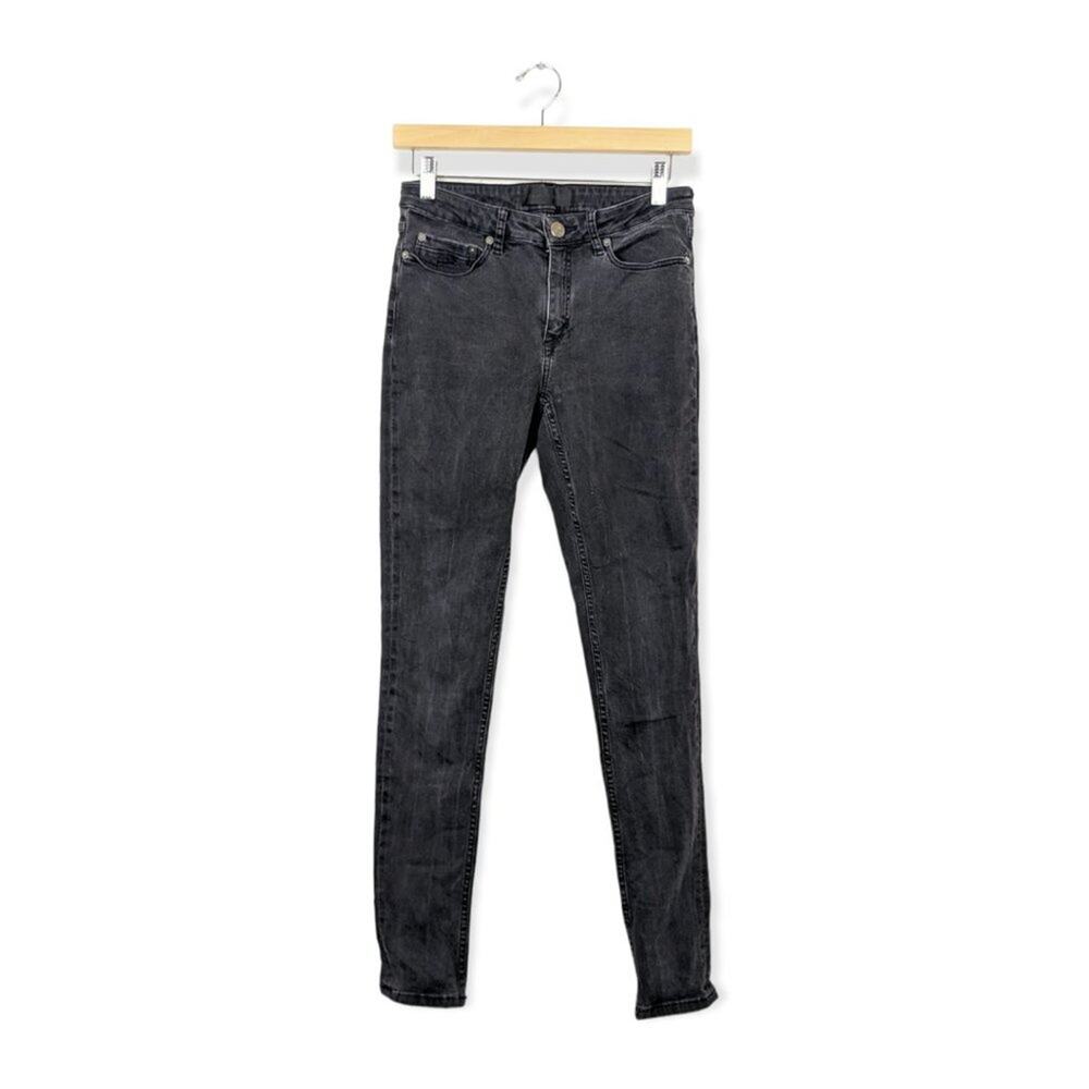 Samsoe & Samsoe Womens Jeans Black Skinny Denim Jeans Size 24